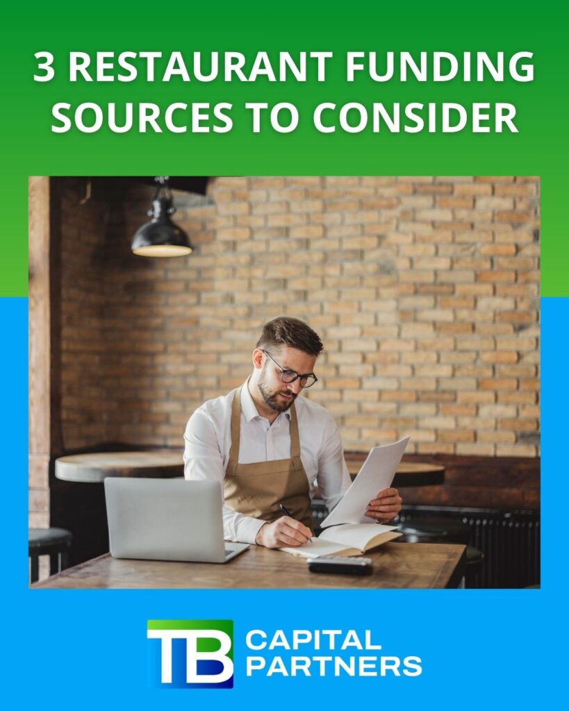 3 Restaurant Funding Sources to Consider